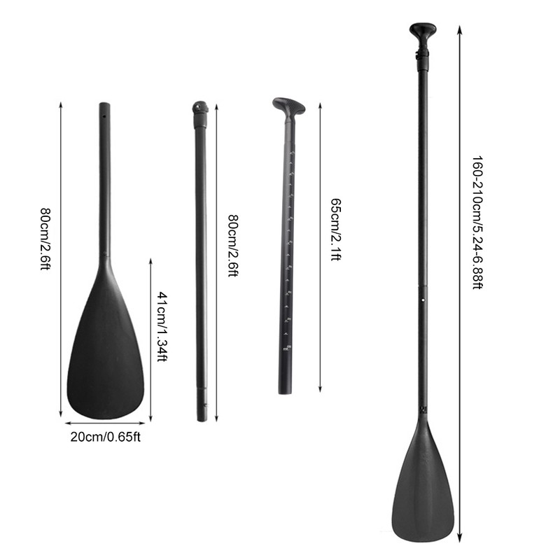 Portable Paddle Adjustable Stand Up Paddle Board Paddles for Surfboard
