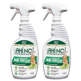 Señor Dog® ¡Ahí No! Forte Nivel MAX Exteriores. Marcaje de Perros ajenos. Protección Avanzada del Hogar. Repelente Natural de Perros Forte MAX de 2x750ml c/u