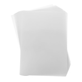 SEWACC 100pcs Laminating Sheets for Photos Hot Thermal Film Compatibility Protective Scratch Resistant Thickness