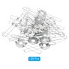 PATIKIL 4.7" Lampshade Spring Clip, 20 Pack Metal Fixing Spring