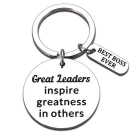 GGOJAGST Boss Christmas Gifts Boss Gifts for Him Her Boss Gifts for Women Men Best Boss Gifts Cool Boss Keychain Birthday Christmas Gifts for Boss Leader Manager Mentor Supervisor Boss Lady