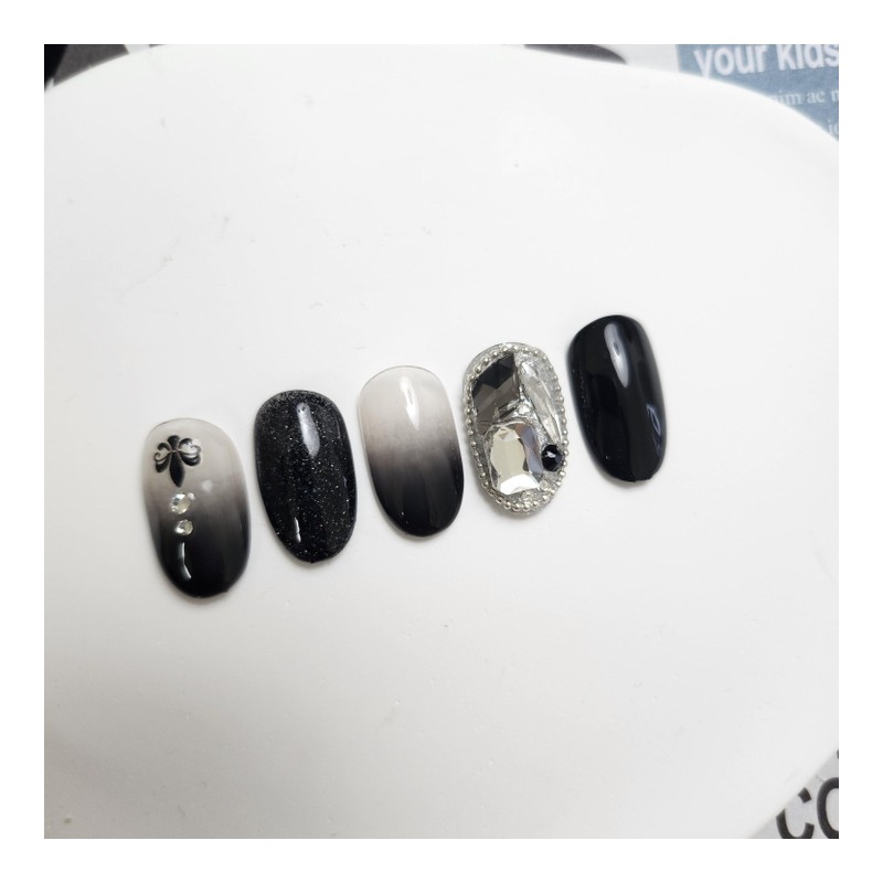 Vintage Black Nail - Sanding Buffer / 빈티지블랙 네일 -