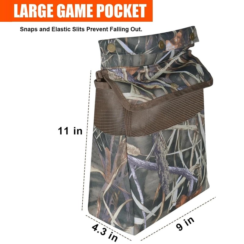 Dove Hunting Belt, Field and Game Belt with Bird Bag,