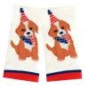 Summer Fun July 4th Kitchen Towel Set 2 Pack Patriotic