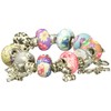 BSI - European Style Charm Bracelet with Twist End, Clay