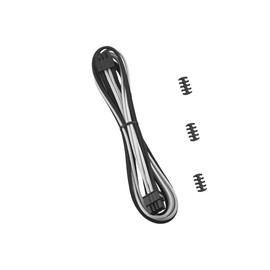 CableMod RT-Series Classic ModFlex Sleeved 8-pin PCI-e Cable for ASUS and Seasonic (Black + White, 60cm)
