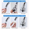 Sink Faucet Attachment, Movable Kitchen Faucet Head 360° Rotatable Faucet