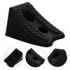 GRIRIW Car Wheel Chock Heavy-duty Tire Support Pad with Textured