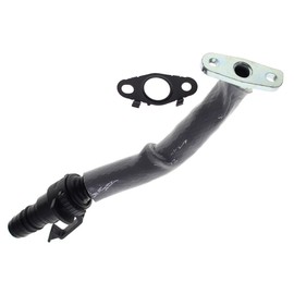 AUTOKAY Turbo Oil Return Pipe Tube with Gasket Fit for 2011-2019 Chevy Cruze Sonic Trax Buick Encore 1.4L, Engine Turbocharger Oil Return Hose Line Replace# 55587854 55569839