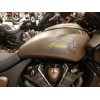 INDIAN CHALLENGER MOTORCYCLE FUEL TANK SIDE SCRIPT DECAL, STICKER, EMBLEM
