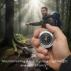 Gadgetime USA Mini brújula 2.4 x 2.4 pulgadas, brújula direccional