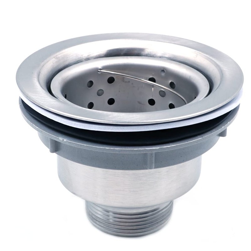 CENPEK 2pcs Kitchen Sink Drain Strainer Assembly, Stainless Steel Sink
