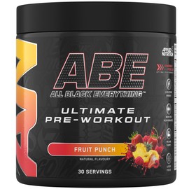 Applied Nutrition Applied Nutrition Bundle ABE Pre Workout 375g + Creatine 250g + 700ml Protein Shaker | All Black Everything Pre Workout Powder, Energy & Performance with Creatine, Beta Alanine (Fruit Punch)