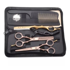 Purple Dragon Set Tijeras Estetica Peluquería Profesionales Corte De Pelo