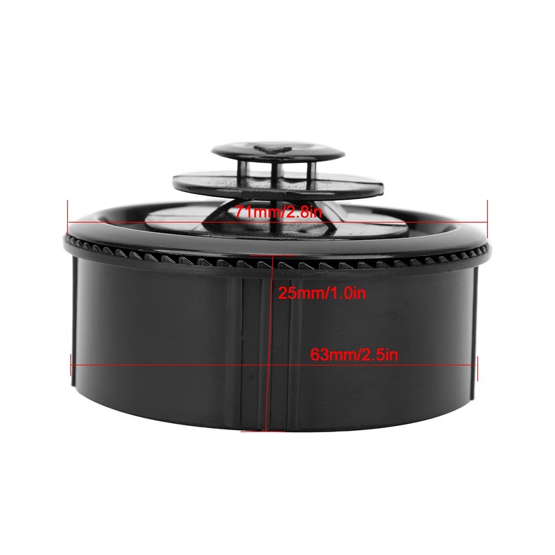 Yctze A/C Vent, Car Air Conditioner Outlet Vent Cover Round