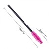Unbranded 100PCS Disposable Eyelash Brushes, Rose Mascara Wands Applicator Makeup