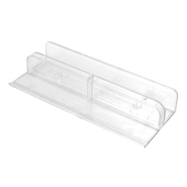 Prime-Line M 6067 Clear Nylon, Tub and Shower Enclosure Bottom Guide (Single Pack)