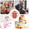 BDHYYM Sippy Cup for Seniors 300 ml, Leak-proof Drinking Cup