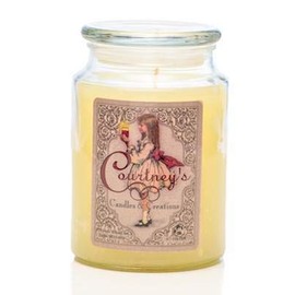 Courtney's Candles Daffodil Maximum Scented 26oz Large Jar Candle