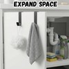 Vorruil Over Cabinet Door Hooks, 20 Pack Metal Cabinet Kitchen