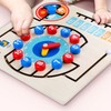 Teaching Clock Wooden Digital Matching Time Clock Educational Toys Early