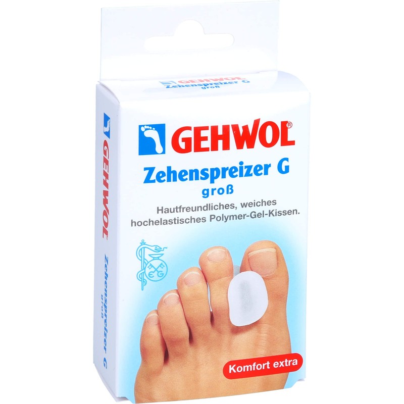 GEHWOL Polymer Gel Zehenspreizer groß, 3 St