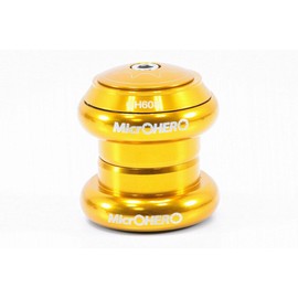 MicrOHERO OS Ahead Headset GH-608 1_1/8x34x30 34mm Lightweight Aluminum Alloy (Gold)