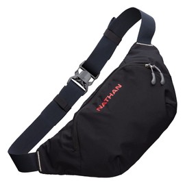 Nathan Limitless 2L Hydration Sling, Two Side Pockets & Small Zipper Stash Pocket for Essential Storage, Breathable & Moisture Wicking