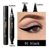 Cuidado Facial Delineador Sello Waterproof Indeleble 2pzs F