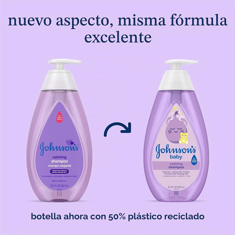 Johnson?s Calming Baby Shampoo with Soothing NaturalCalm Scent, 20.3 fl.