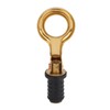Snap Handle Drain Plug Rubber Brass Twist Design Long Lasting