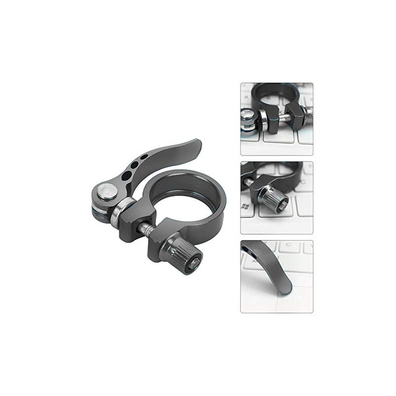 IKAAR Seat Clamp with Quick Release 31.8 mm Bicycle Seat