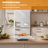 Diyife Báscula Digital de Alimentos, Pantalla LCD Dividida, 15 KG