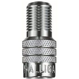Alligator V2B Dual Seal Tire Valve Cap for Boats, Cars, Trucks, Semis, and RV's, Fits Standard Valves Stems, Heat-Resistant Grommets, Water/Dirt Repellent Seal, Integrated Check Valve, 50 Pack
