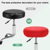M METERXITY 4-Pack Bar Stool Covers Round, for 12-15 Inch