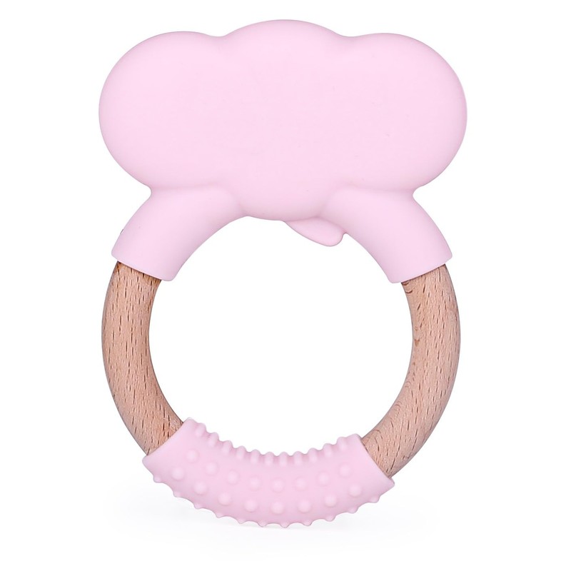 chummies | Dona de Elefante mordedera de silicon y madera