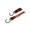 Brute Strength - Multifunctional Leather S-Hooks - Cognac - 12