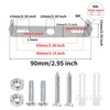 WLICCHS Pack of 6 Ceiling Mount Lamp Holder Ceiling Pendant