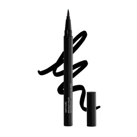 Wet n Wild Wet n Wild Mega Last Breakup Proof Liquid Waterproof Eyeliner Brush Tip Pen | Quick Drying | Smudge Resistant| Long Lasting 16 Hour Wear| Precise Ultra Fine | Black