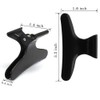 BAHABY Hair Clips for Styling Sectioning 12 Pack Black White