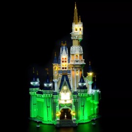 BRIKSMAX LED Lighting Kit for the Cinderella Princess Castle 71040.