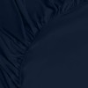 Utopia Bedding Fitted Sheet Single (2 Pack), Navy - Deep