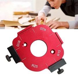 R Angle Arch Template R10/R15/R20/R25, Clear Scale, Multifunctional Radius Stencil, Milling Template for Woodworking DIY Projects