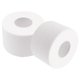 Athletic Sports Tape 1.5 Inch × 30ft, Elastic Athletic Wrist Ankle Tape Roll (2pack, White)
