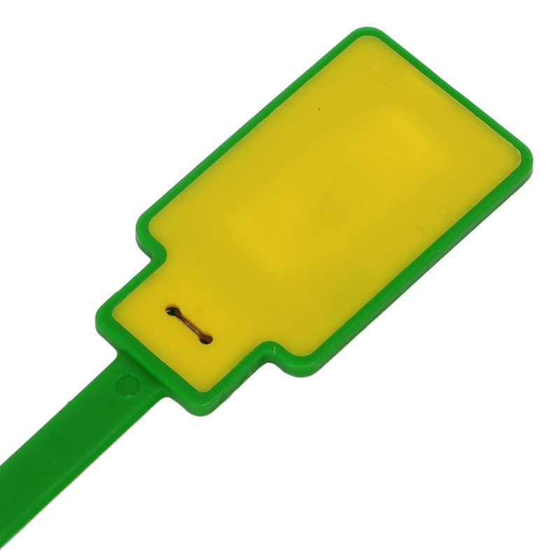 50Pcs RFID Tie Tag Anti Theft 915MHz PP Strong Sealing
