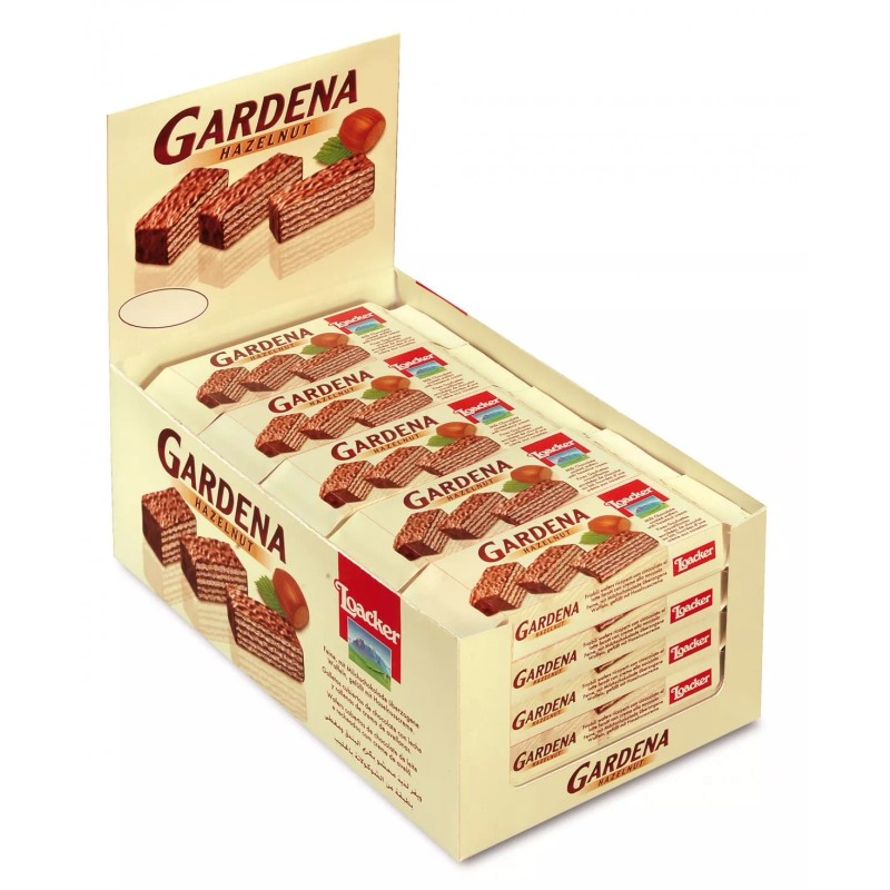Loacker Gardena Hazelnut Wafers (25/1.34oz)--F