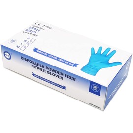 Universal Lian Shou Disposable Powder Free Nitrile Gloves (XL) CATIII Medical Examination