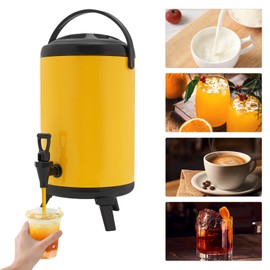 Coffee Maker 2.64 Gal Drink Machine Beer Dispenser with Constant Temperature For Events & Catering Hot and Cold Drink Dispenser Juicer