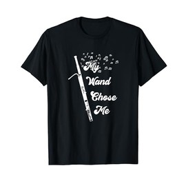 My Wand Chose Me Bassoon Player Bassoon Humor T-Shirt