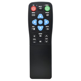 Universal Big Button Remote for Seniors - Easy Use TV & Remote, Learning Function, Elderly Friendly